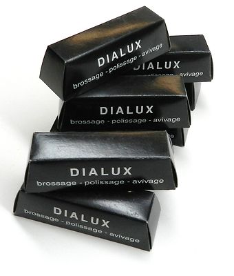Dialux Black SILVER Polishing Compound 10 BARS SUPER Polish Jewelry BLACK LABEL