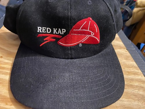 Vintage Red Cap uniform cap