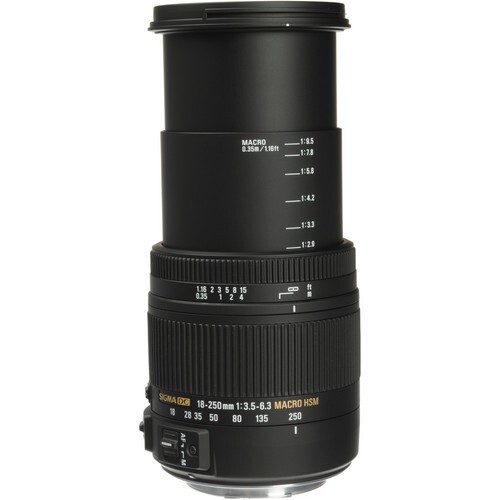 美品　シグマ　SIGMA　DC 18-250 3.5-6.3 MACRO HSM Sigma DC 18-250mm f/3.5-6.3 OS HSM DC Lens For Canon for