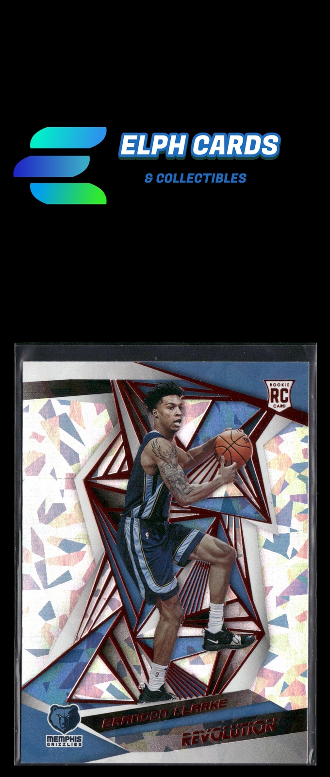 2019-20 Panini Revolution #120 Brandon Clarke Chinese New Year