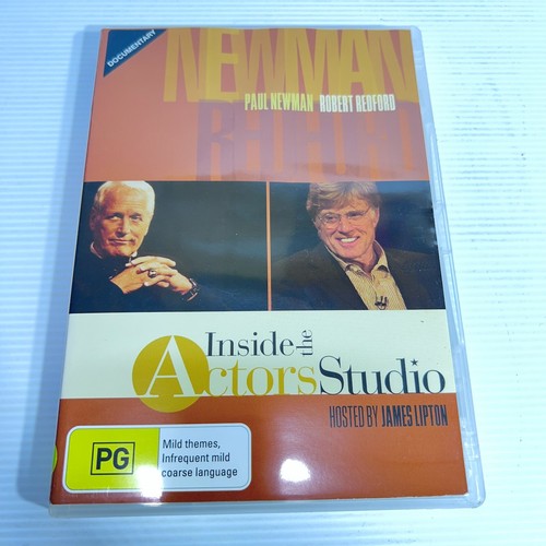 Inside The Actors Studio : Paul Newman / Robert Redford DVD Interview Talk Show - Picture 1 of 3