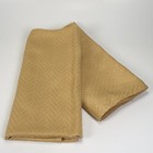 Ralph Lauren Home Napkins Gold Chevron 19”x18” Set Of 2