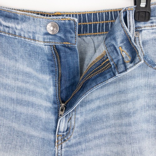 Aerie Shorts Womens XL (38x3) Blue Distressed Stretch Daydream Denim New - Picture 7 of 12