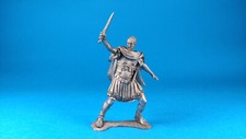 TIN soldiers 54mm of Gaius Julius Caesar at the Battle of Munda, Scale1:32.