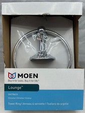 Moen DN7786CH Inspirations Lounge Collection - Towel Ring - Chrome
