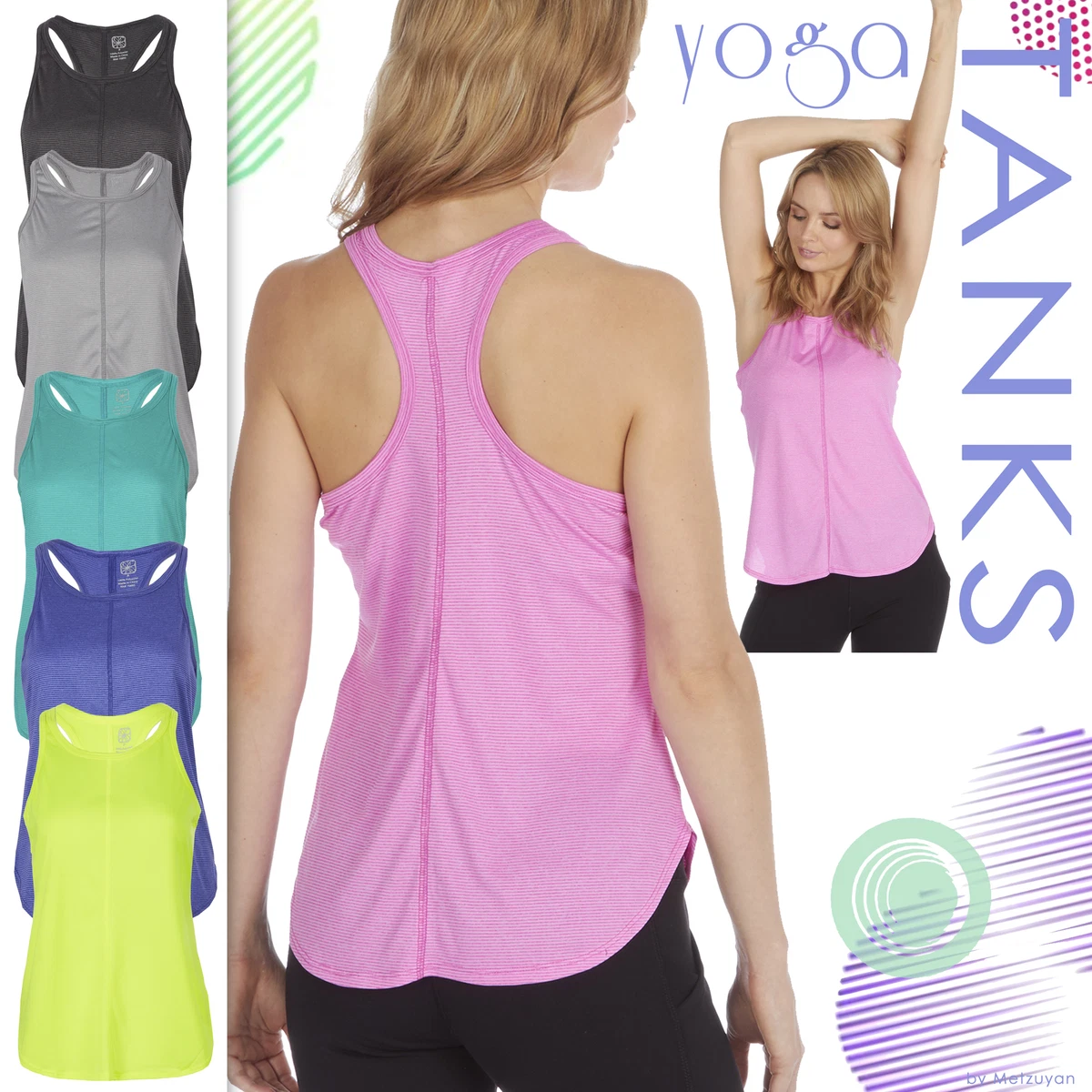 Ladies on sale active tops