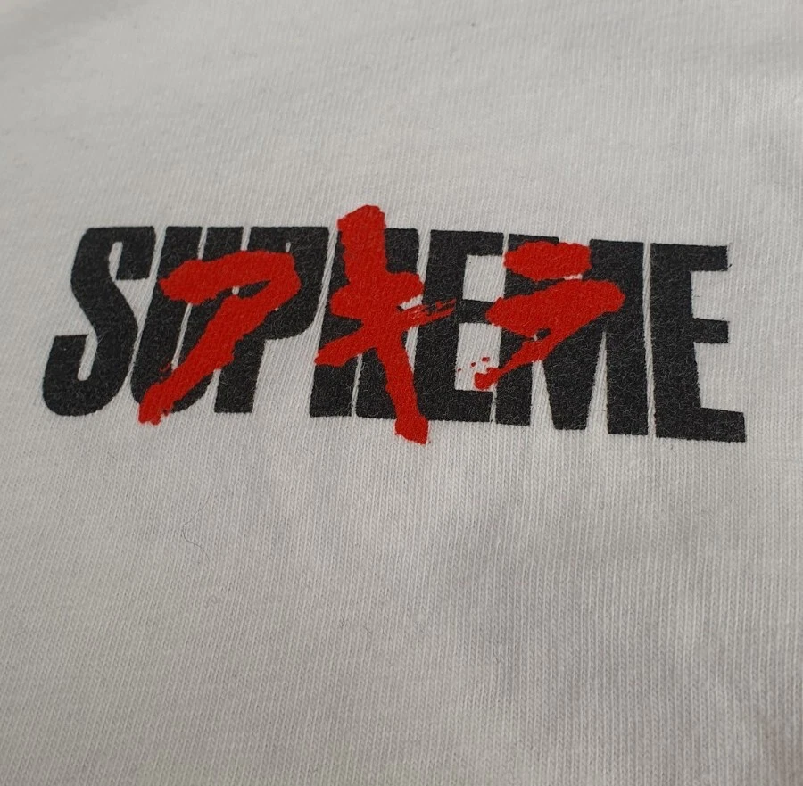 FW17 Supreme Akira Neo Tokyo L/S T Shirt Langärmelig M T shirt Anime Selten