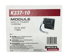 Lincoln Electric K337-10 Weld Timer Module. Free Shipping