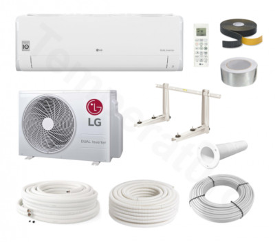 LG Standard II Split Klimaanlage Komplett-Set 3,5 kW A++/A+ WiFi R32