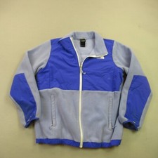 The North Face Jacket Girls XL 18 Blue Long Sleeve Full Zip Fleece Pockets