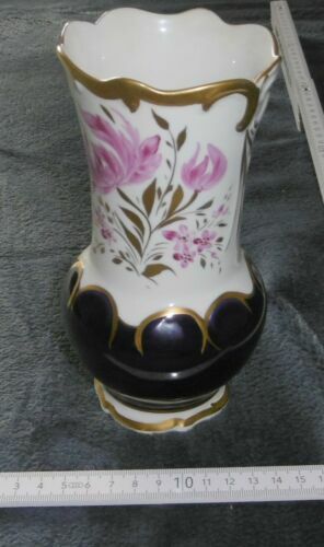 Goebel Porzellan Vase Barock In Weiß – 18 X 11,5 Cm | Handgefertigte Deko Aus Feinstem Porzellan