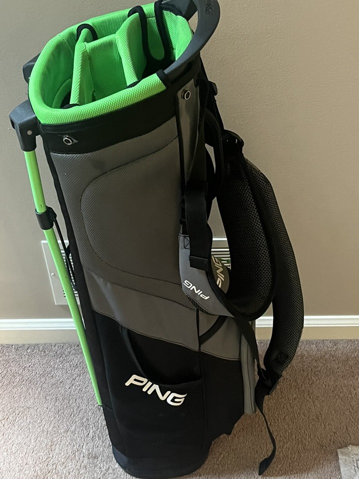 Ping Hoofer Prodi G Junior Golf Bag Carry Stand Youth Rain Cover 4 Way