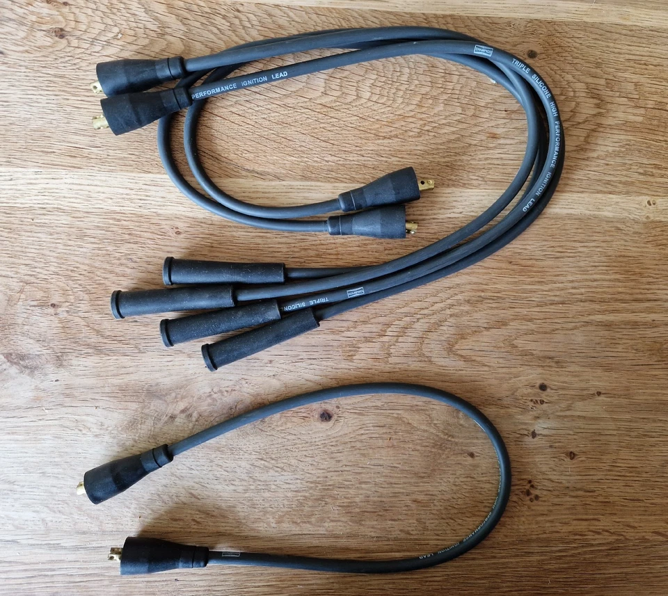 Juego de cables de encendido de plomo HT se adapta a Fiat Ford Honda Nissan Opel Rover LS-04 Foto 3 de 4