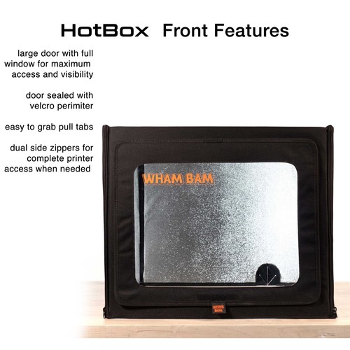 WHAM BAM HotBox 580x580x490- obudowa drukarki 3D - Zdjęcie 11 z 12