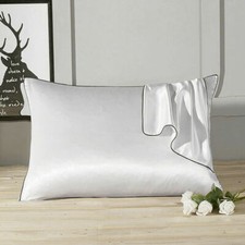100% Pure Mulberry Silk Pillowcases Anti-wrinkle Bedding Soft Pillow Cases Cover