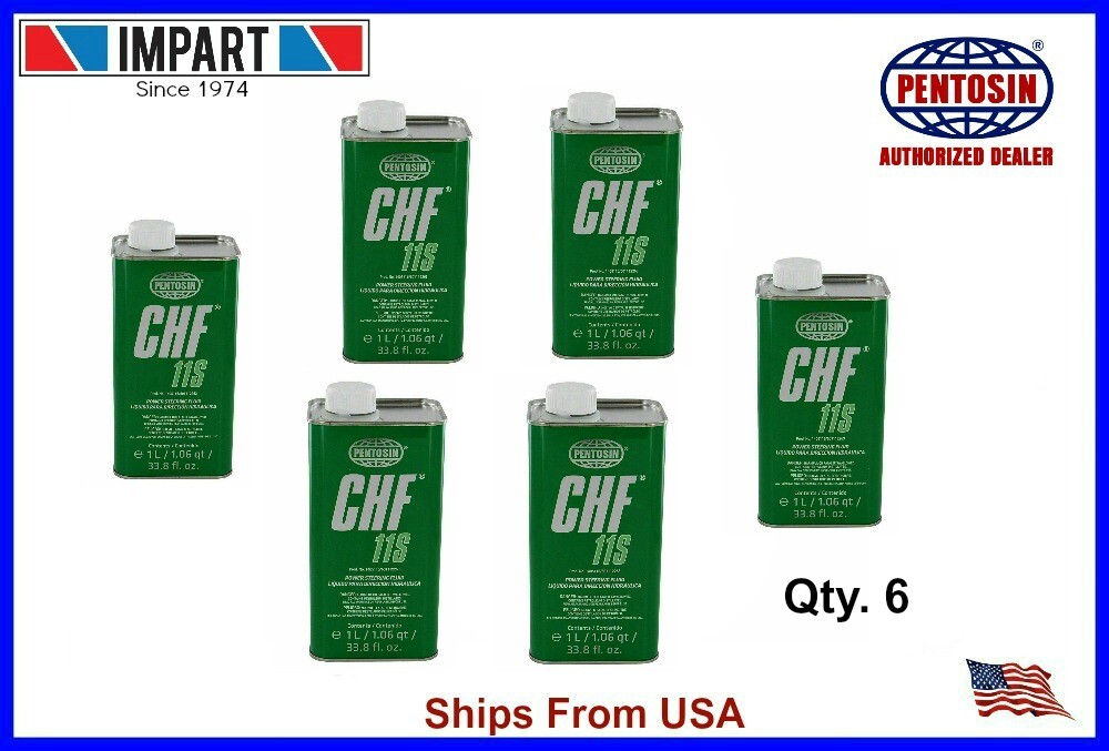 Pentosin CHF11s Power Steering Fluid BMW Audi Mercedes VW Mini (6) 1
