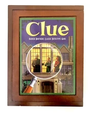 Clue Vintage Ed. Bookshelf Game Wood Box Individual Replacement Parts 2009- 2014