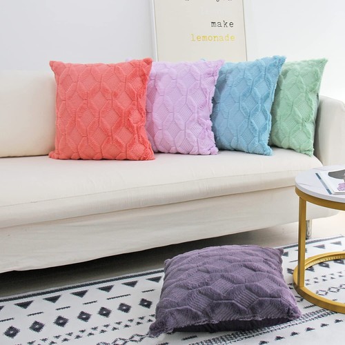 Square Throw Pillow Covers Wide Variety of Colors with OR without insert - Picture 15 of 64