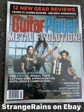 Guitar Player Jan 2018 Metal Evolution Rich Ward Ryan Patrick gear FREE SHIPPING