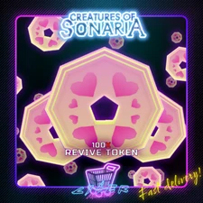 100 Revive Tokens | Roblox | Creatures Of Sonaria | COS | Fast Delivery