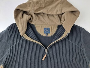 black bananas anorak contrast moletom com capuz