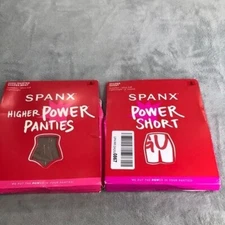 Spanx Shaper Short and Higher Power Panties Size S New in package
