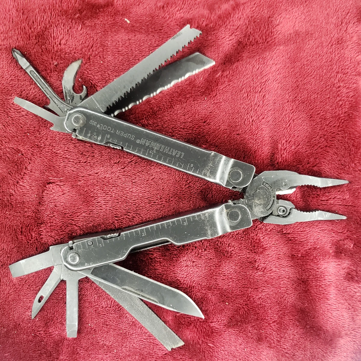 🔪 Leatherman Super Tool 300 Multi Tool Black Oxide | eBay