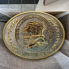 North American Hunting Club Life Member Belt Buckle