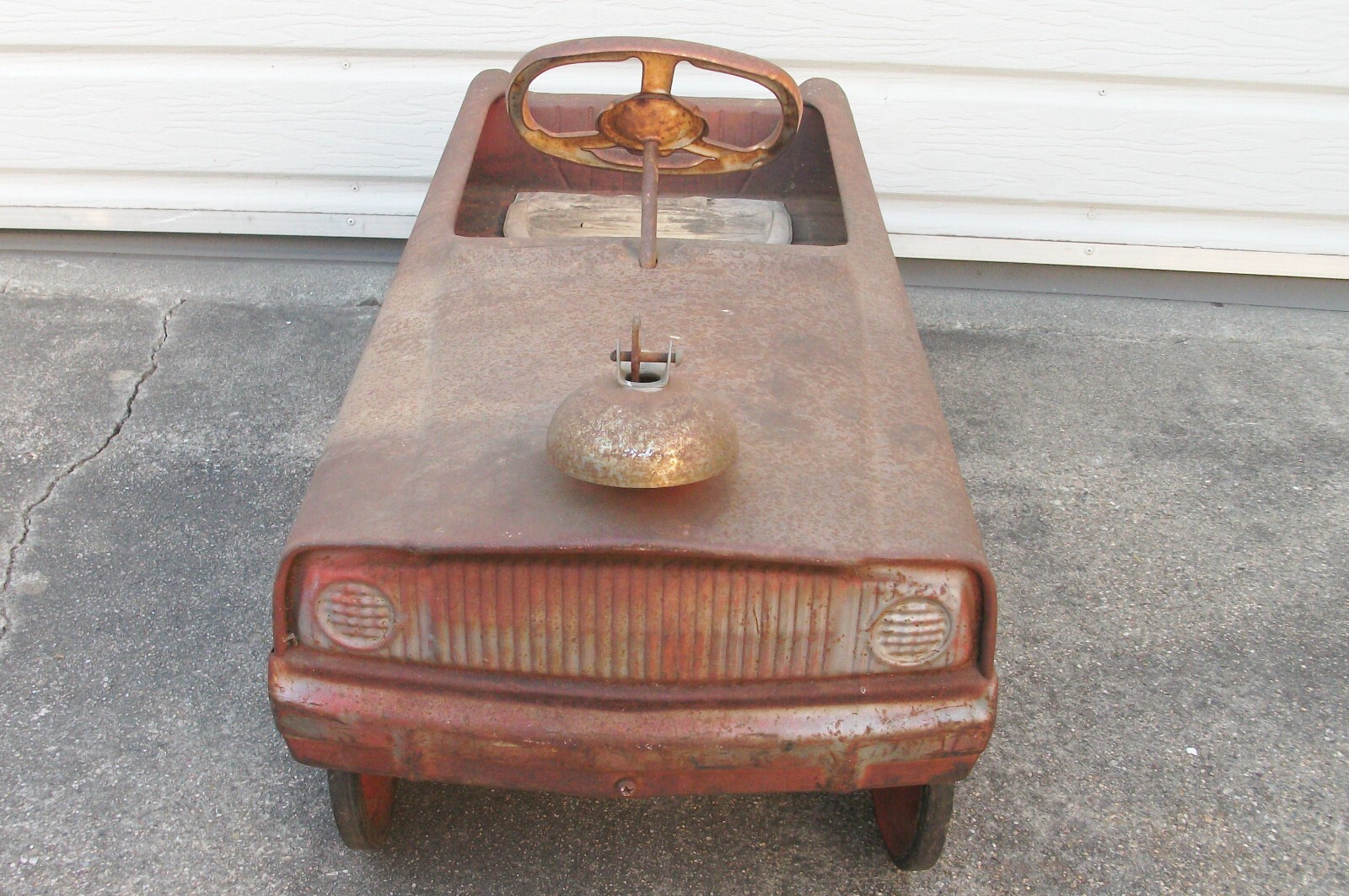 Vintage Chief Fire Engine Pedel Car, Restorable Condition, Complete w