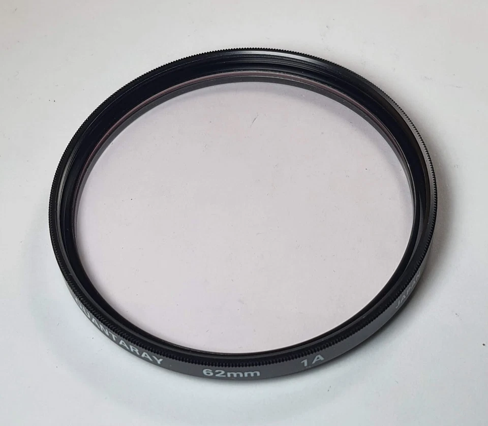 62mm Skylight 1A Glass Lens Filter Japan Genuine 62 mm 62-SK sklight1A Quantaray - Image 2 of 4