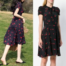 ralph lauren cherry dress