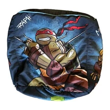 Teenage Mutant Ninja Turtles Pillow Cube Large 14" Cushion Gaming Room TMNT
