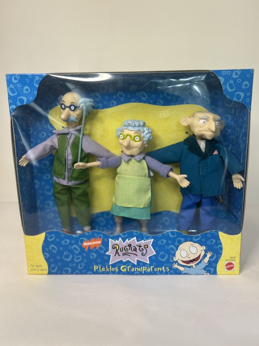 New 1998 Nickelodeon Rugrats Pickles Grandparents Plush New 1998 Nickelodeon Rugrats Pickles Grandparents Plush