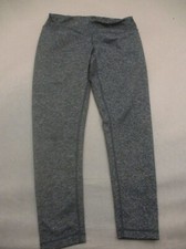 ZELLA Size M Womens Gray Stretch High Rise Pull On Athletic Cropped Leggings 752