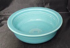 Fiestaware Fiesta 40 oz - 1 Qt Serving Bowl Turquoise 8 1/4 inch diameter