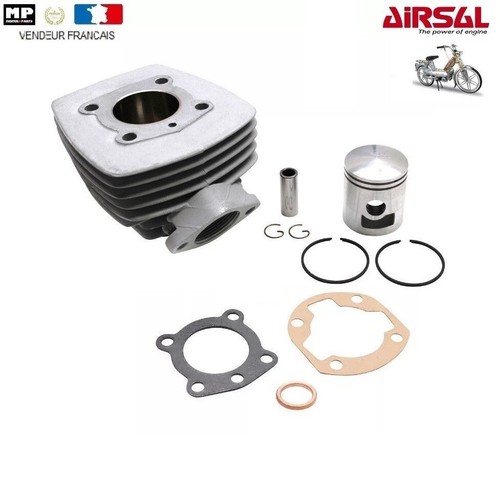Cylindre Airsal Sport 50cc Aluminium Pour Peugeot 50 103 FOX – Performances Améliorées, Refroidissement Optimal, Kit Complet Neuf