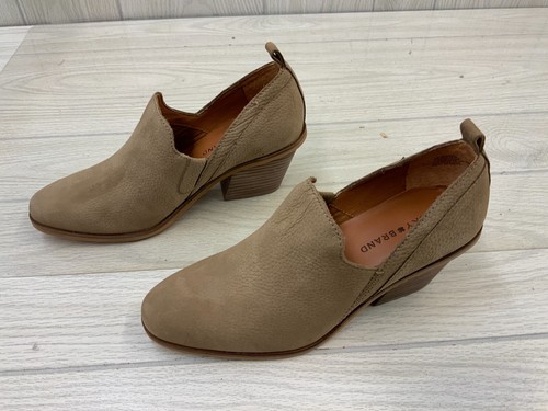 Lucky Brand Vennia Leather Ankle Boots 