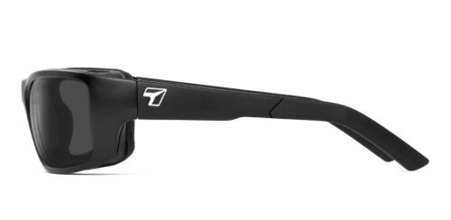 7eye Sonnenbrille Notus matt schwarz scharfe Sicht grau Luftschutz 250141 - Bild 2 von 3