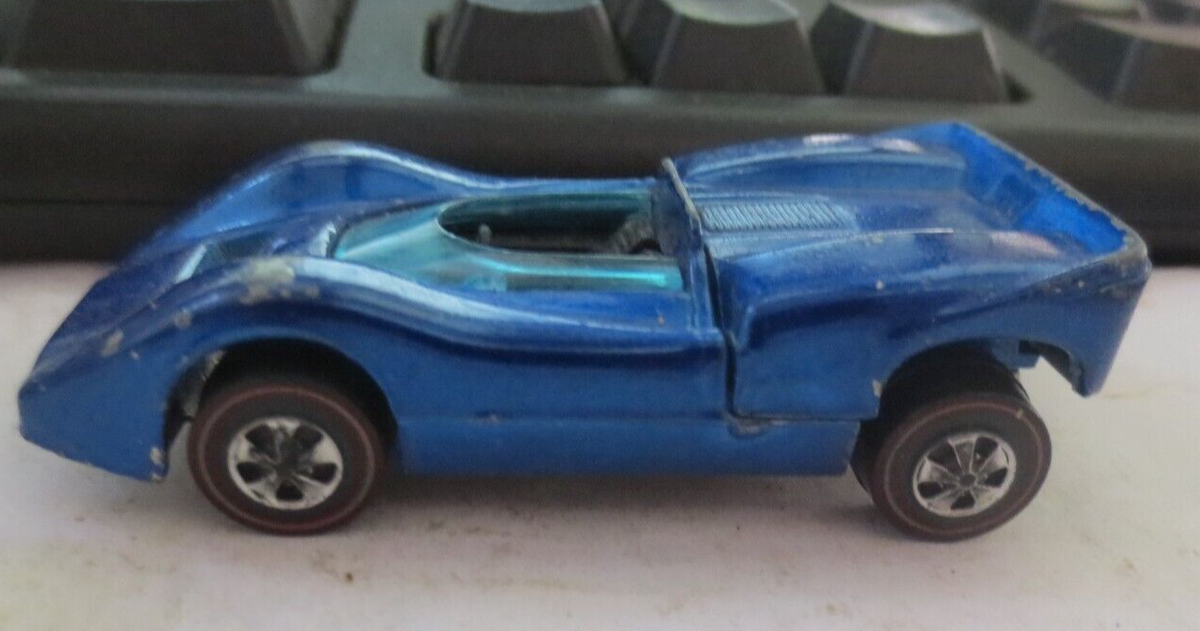 Hot Wheel Redline 1968 McLaren M6A Blue | eBay