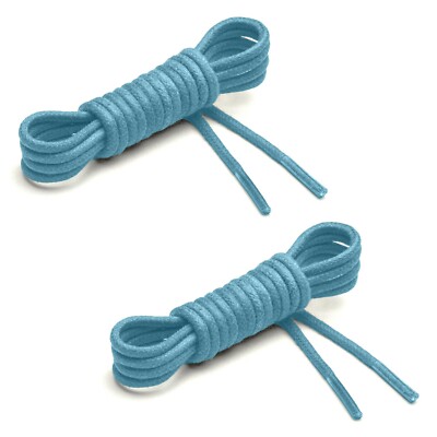 Benchmark Basics Waxed Cotton Dress Shoe Laces (2 Pairs) 27'', 30'', 33'' or 36''