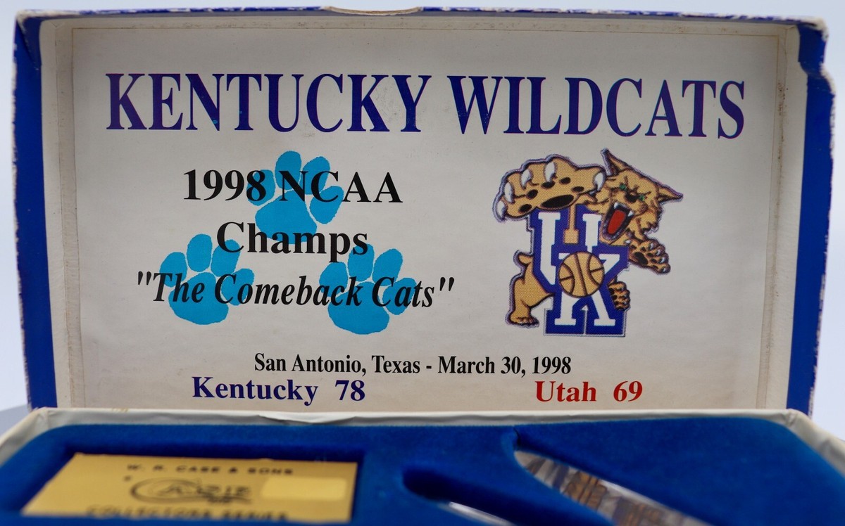 1999 Case XX 1 Dot 3254SS Kentucky Wildcats 1998 NCAA Champs