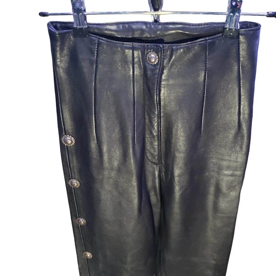 Vintage North Beach Leather Pants - Size 5/6 - Image 2 of 4