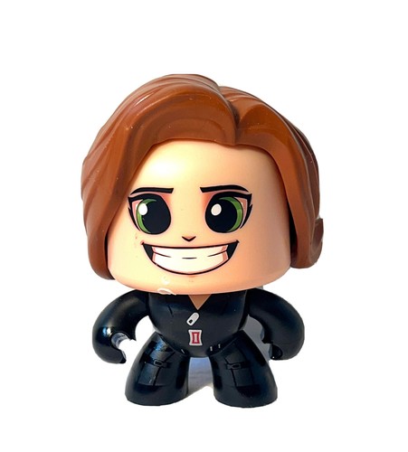 Marvel Mighty Muggs Vedova Nera #4 Hasbro Testa Rotante 3 Facce Giocattolo da Collezione