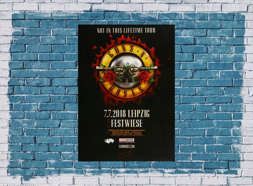 Guns N Roses - Live in Concert, Leipzig 2018 | Konzertplakat | Poster - Bild 3 von 6