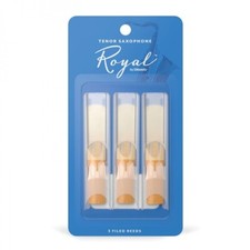 Rico Royal Tenor Saxophone By D'Addario 2.0 Gauge Reeds Pack of 3