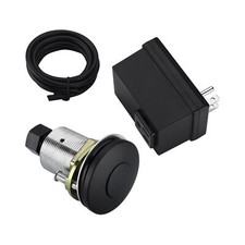 BESTILL Garbage Disposal Air Switch, Matte Black Sink Top On/Off Switch for F...