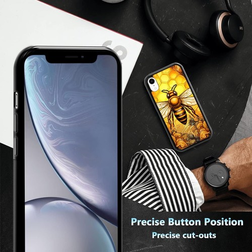 Hard Case Honey bee honeycomb For Motorola Moto Google Pixel OnePlus - Picture 15 of 25