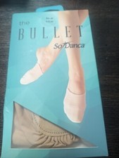 So Danca Canvas Dark Nude Half Shoe Size 6 Adult