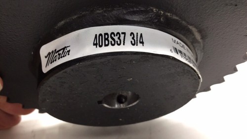 Martin 40BS37 3/4" #40 Sprocket 37T 0.7500" Bore Keyed - Picture 5 of 6