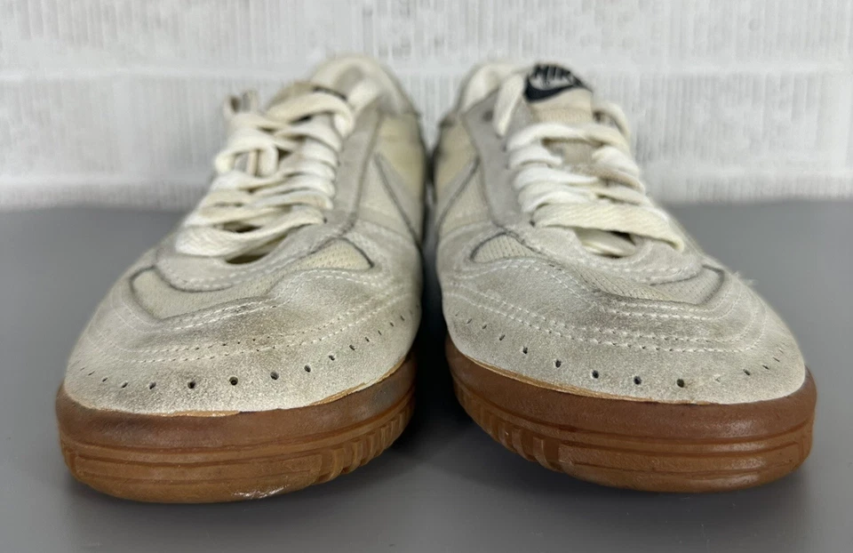 1980's Nike Focus Ace Womens Trainer Sneakers Gum Sole Suede 7.5 Vintage - Image 4 of 4